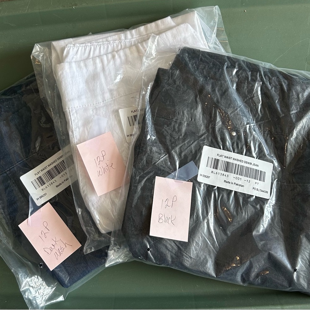 3 Pair Denim Jeans